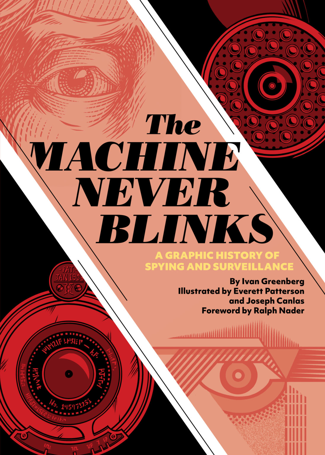 Ivan Greenberg, Everett Patterson, Joe Canlas: Machine Never Blinks (2020, Fantagraphics Books)