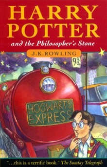 J. K. Rowling: Harry Potter and the Philosopher’s Stone (1997, Bloomsbury)