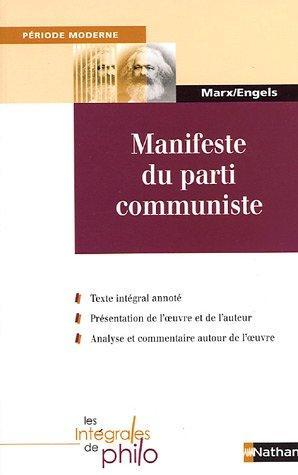 Karl Marx, Friedrich Engels: Manifeste du parti communiste (French language, 2006)