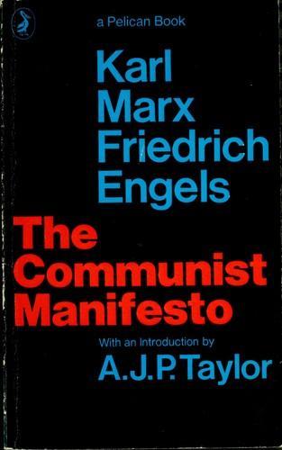 Karl Marx, Friedrich Engels: Manifest der Kommunistischen Partei (German language, 1967, Penguin Books)