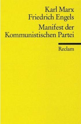 Karl Marx, Friedrich Engels: Manifest der Kommunistischen Partei (German language, 2001)