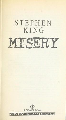 Stephen King: Misery (1988)